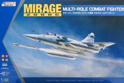 KINETIC 48042 1:48 MIRAGE 2000C Multi-Role Combat Fighter