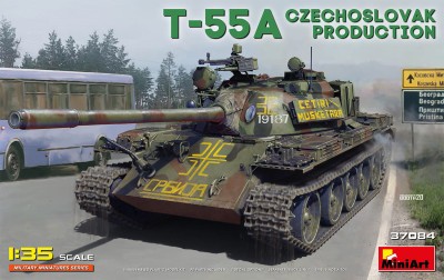 MINIART 37084 1:35 T-55A Czechoslovak Production