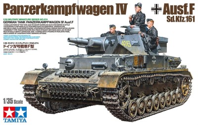 TAMIYA 35374 1:35 German Tank Panzerkampfwagen IV Ausf.F