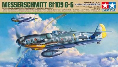 TAMIYA 61117 1:48 MESSERSCHMITT BF 109 G-6