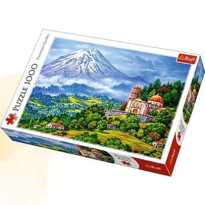 PUZZLE 1000 TREFL 10431 Pejzaż z wulkanem