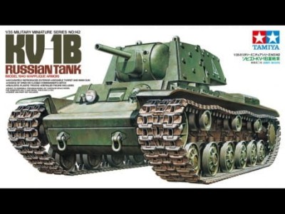 TAMIYA 35142 1:35 KW-1B RUSSIAN TANK
