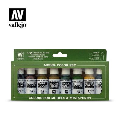 VALLEJO 70108 PANZER COLORS [PAINT SET]