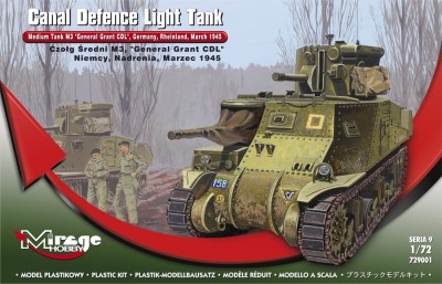 MIRAGE 729001 1:72 'Canal Defence Light' Medium Tank