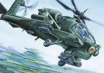 MIRAGE 72051 1:72 AH-64A Apache Multi-Mission Combat Helicopter
