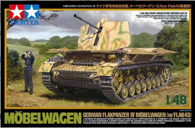 Tamiya 32573 1:48 GERMAN FLAKPANZER IV MOBELVAGEN (w/ FLAK 43)