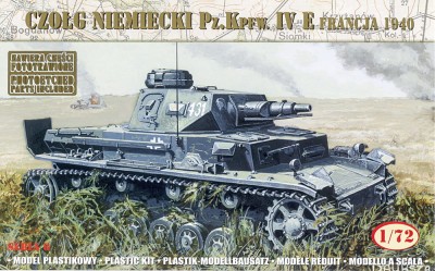 MIRAGE 72863 1:72 German Tank Pz.Kpfw. IV Ausf. E  'France 1940'