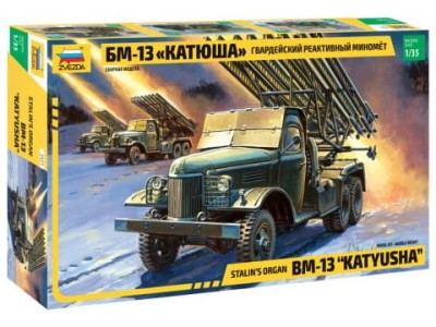 Zvezda 3521 1:35 BM-13 Katiusha