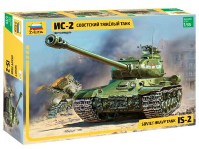 ZVEZDA 3524 1:35 SOVIET HEAVY TANK IS-2