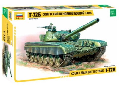 ZVEZDA 3550 1:35 RUSIAN MBT T-72B M2
