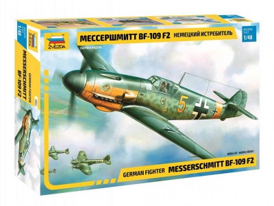 ZVEZDA 4802 1:48 BF-109 F2/F4