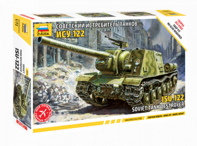 ZVEZDA 5054 1:72 ISU-122
