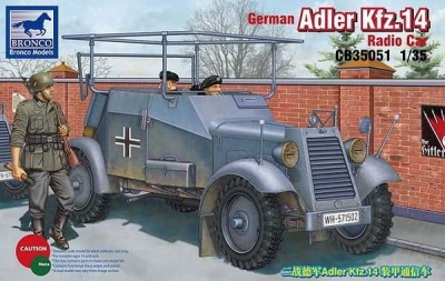 BRONCO 35051 1:35 German Adler Kfz. 14