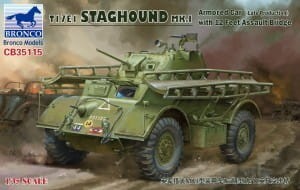 BRONCO 35115 1:35 T17E1 STAGHOUND Mk. I