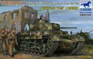 BRONCO 35120 1:35 Turan I Hungarian 40.M