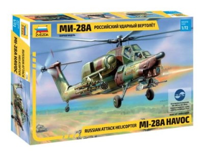 ZVEZDA 7246 1:72 MIL MI-28 HAVOC
