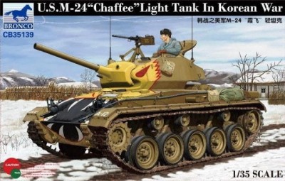 BRONCO 35139 1:35 U.S. M-24 Chaffee in Korean War