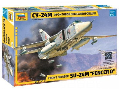 ZVEZDA 7267 1:72 SUCHOI SU-24M Russian Front Bomber