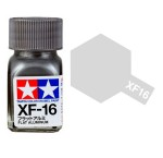 TAMIYA ENAMEL 80316 XF-16 FLAT ALUMINIUM 10ml