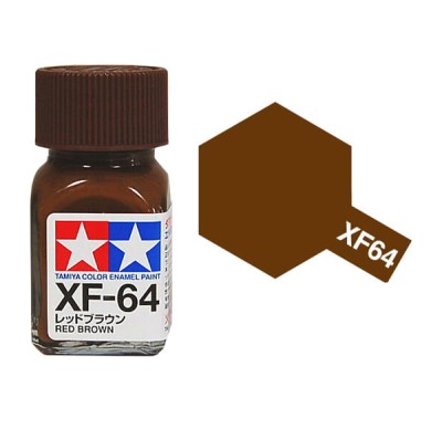 TAMIYA ENAMEL 80364 XF-64 RED BROWN 10ml