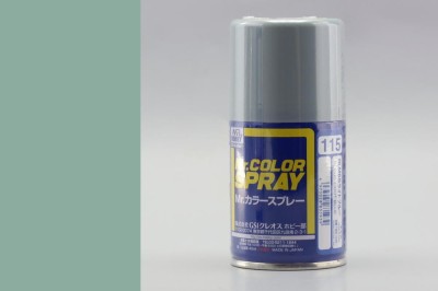 GUNZE S115 RLM65 LIGHT BLUE - (SEMI-GLOSS) SPRAY 100ml