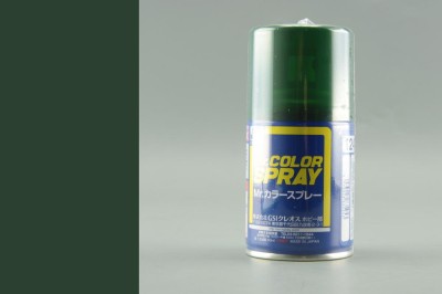 GUNZE S124 DARK GREEN MITSUBISHI - (SEMI-GLOSS) SPRAY 100ml