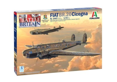 ITALERI 1447 1:72 FIAT BR.20 "Cicogna" Battle of Britain