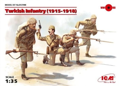 ICM 35700 1:35 Turkich Infantry 1915-1918