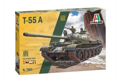 ITALERI 7081 1:72 Medium Tank T-55A