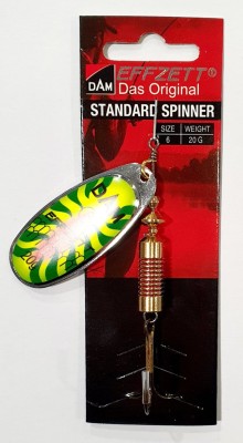 BŁYSTKA OBROTOWA DAM STANDARD SPINNER 60530 #6 20g - FIRESHARK 