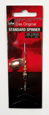 BŁYSTKA OBROTOWA DAM STANDARD SPINNER 5120301 #1 3g - COPPER 