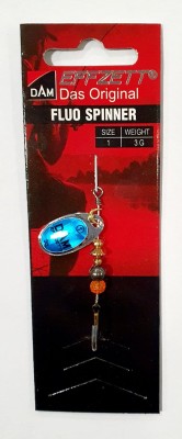 BŁYSTKA OBROTOWA DAM FLUO SPINNER 60664 #1 waga: 3g - SKY PRISMA