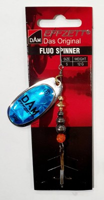 BŁYSTKA OBROTOWA DAM FLUO SPINNER 60696 #5 waga: 12g - SKY PRISMA