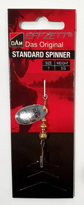 BŁYSTKA OBROTOWA DAM STANDARD SPINNER 5120101 #1 3g - SILVER