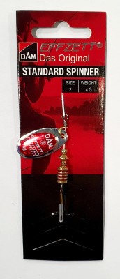 BŁYSTKA OBROTOWA DAM STANDARD SPINNER 5124302 #2 4g - REFLEX RED 