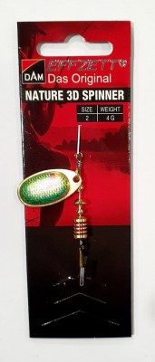 BŁYSTKA OBROTOWA DAM NATURE 3D SPINNER 5130304 #2 4g - RUDD 