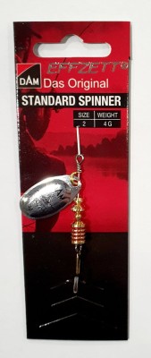 BŁYSTKA OBROTOWA DAM STANDARD SPINNER 5120102 #2 4g - SILVER 