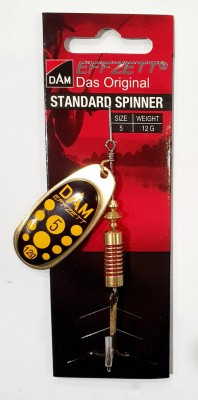 BŁYSTKA OBROTOWA DAM STANDARD SPINNER 5121205 #5 12g - BLACKY 