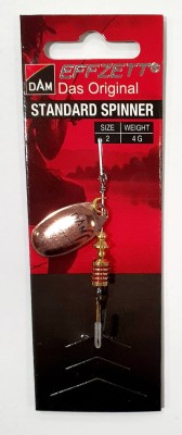 BŁYSTKA OBROTOWA DAM STANDARD SPINNER 5120302 #2 4g - COPPER 