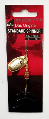 BŁYSTKA OBROTOWA DAM STANDARD SPINNER 5120202 #2 4g - GOLD 