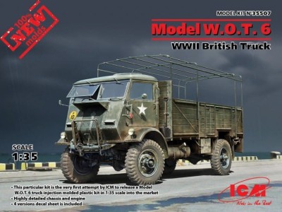 ICM 35507 1:35 W.O.T.6 WWII British Truck