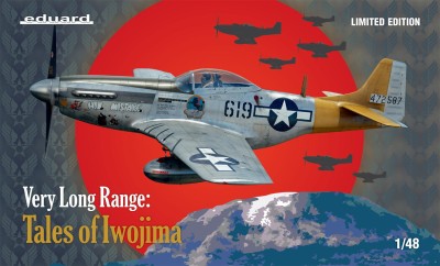 EDUARD 11142 1:48 VERY LONG RANGE: Tales of Iwojima P-51D [LIMITED EDITION]