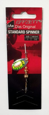 BŁYSTKA OBROTOWA DAM STANDARD SPINNER 60525 #1 3g - FIRESHARK 