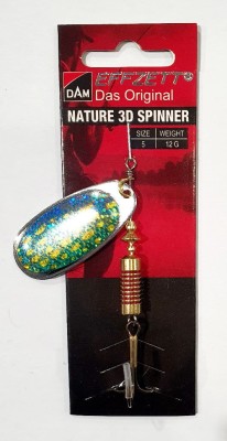 BŁYSTKA OBROTOWA DAM NATURE 3D SPINNER 5130412 #5 12g - PIKE 