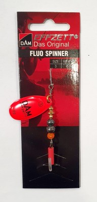 BŁYSTKA OBROTOWA DAM FLUO SPINNER 60674 #3 waga: 6g - RED 