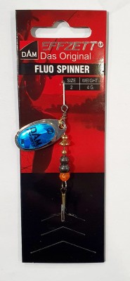 BŁYSTKA OBROTOWA DAM FLUO SPINNER 60672 #2 waga: 4g - SKY PRISMA