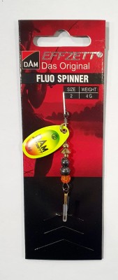 BŁYSTKA OBROTOWA DAM FLUO SPINNER 60669 #2 waga: 4g - TRIO 