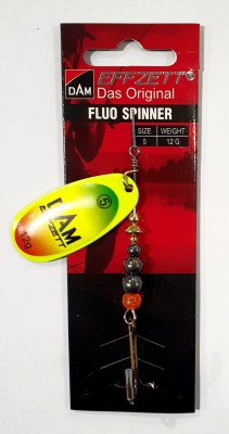 BŁYSTKA OBROTOWA DAM FLUO SPINNER 60693 #5 waga: 12g - TRIO 