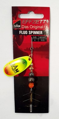 BŁYSTKA OBROTOWA DAM FLUO SPINNER 60685 #4 waga: 10g - TRIO 