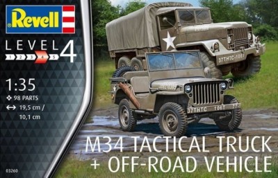 REVELL 03260 1:35 M34 TACTICAL TRUCK